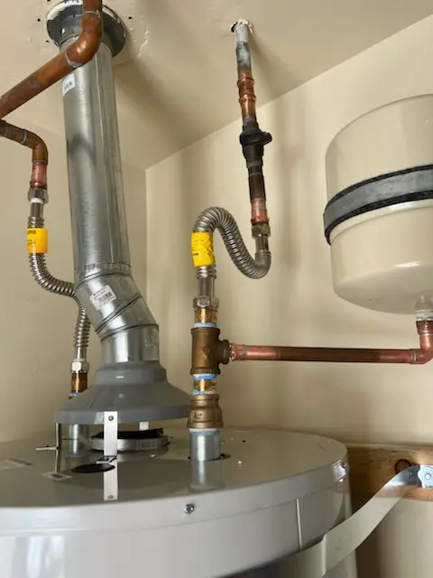 Water heater installation and plumbing repair in Palm Valley